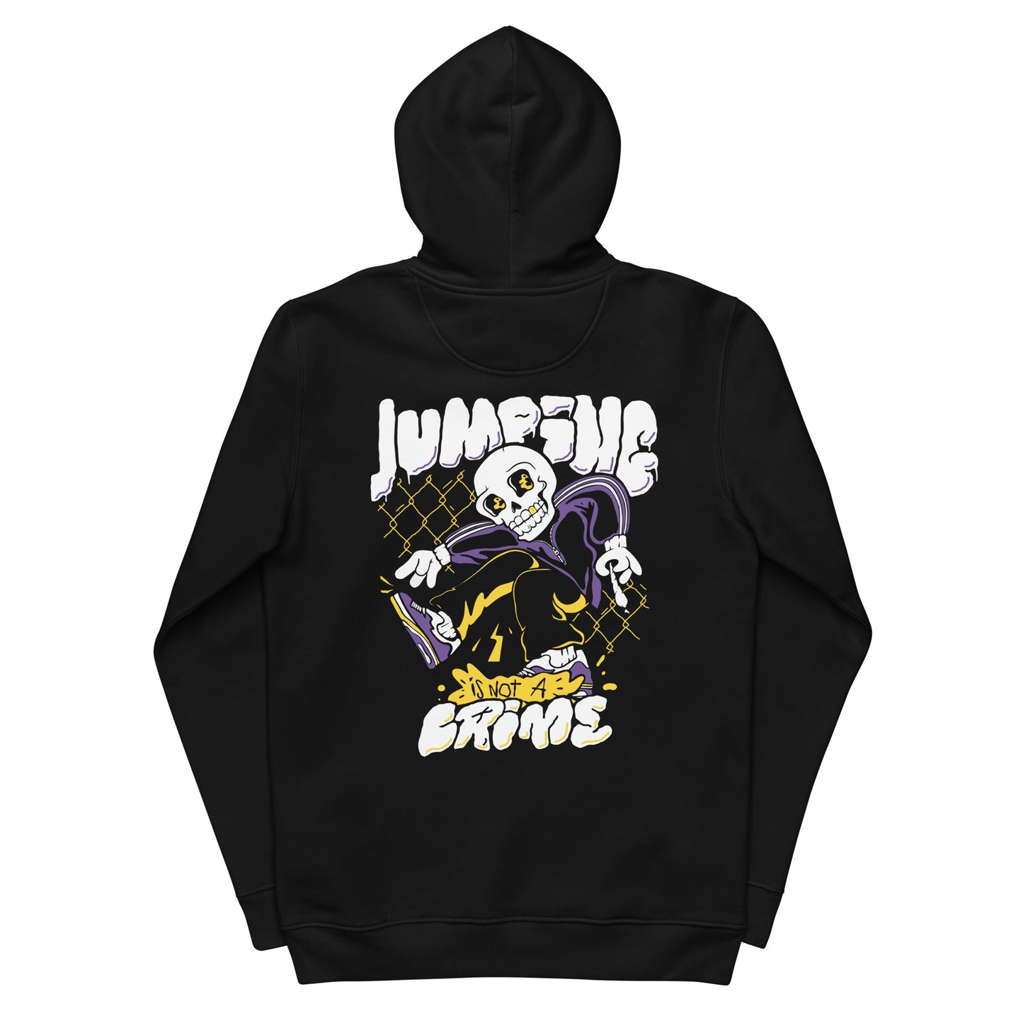 Jumping is not a crime | Unisex hoodie