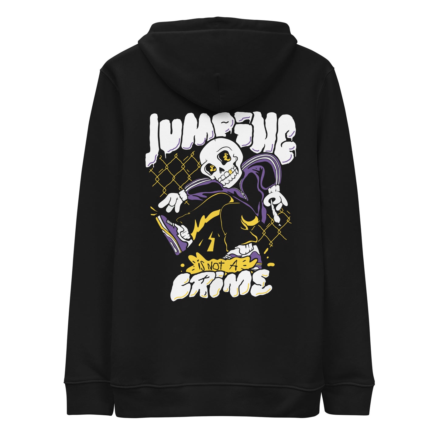 Jumping is not a crime | Unisex hoodie